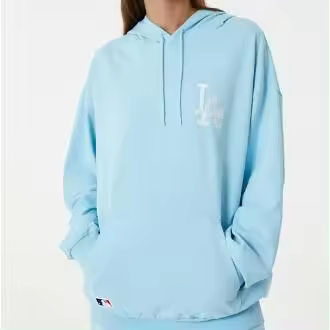 Sudaderas New Era modelo League Essntls Os Hoody Losdod Cblwhi en color Azul - 1