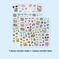 Kit De 2 Pcs De Pegatinas De Tarjeta Kawaii DIY Con Soporte De Animal De Dibujos Animados Decoración Para Cuaderno Suministros De Papelería Para Niños Mayores De 6 Años - details 3