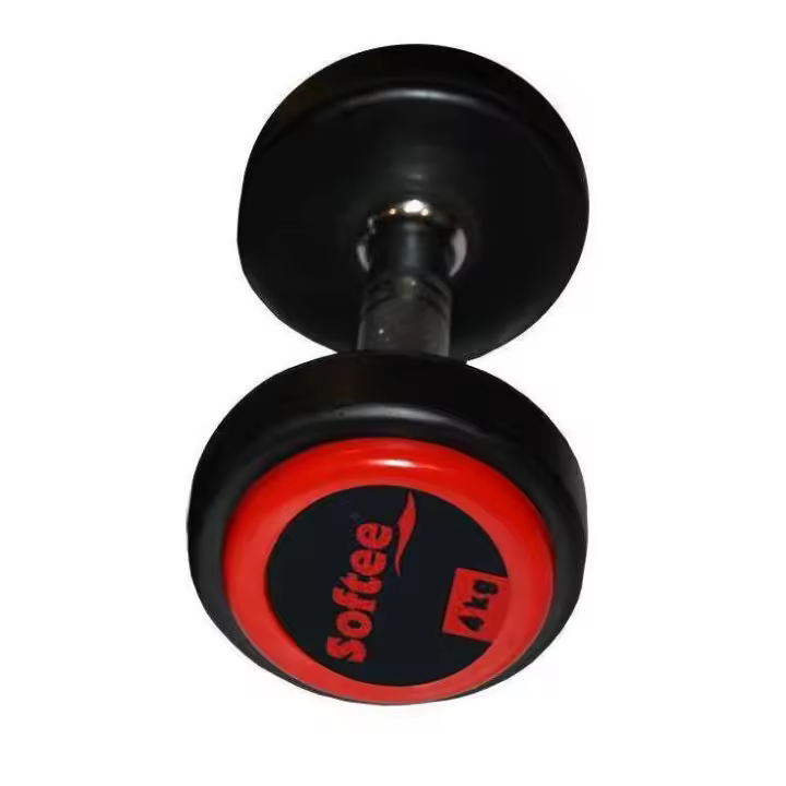 Softee Mancuerna PRO SPORT Negro/Rojo (1 Unidad) - Elegir Peso - 1