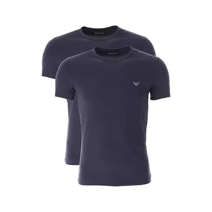 Pack 2 camiseta Emporio Armani 111267 3F720 70835 marine/marine - 1