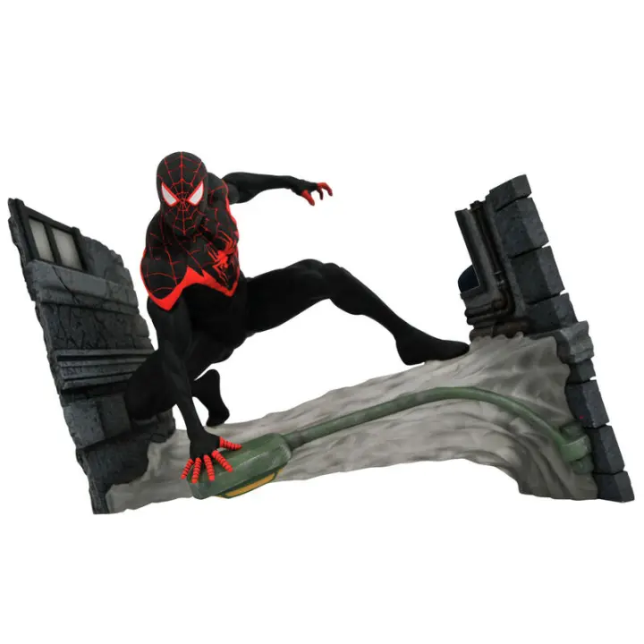 Figura Miles Morales Spiderman Marvel Comic Gallery 18cmFigura  Coleccionable - Idea de Regalo- Mercancia Oficial - Juguetes para Niños y Adultos - Movies Fans - Muñeco para Coleccionistas y Exposición - 1
