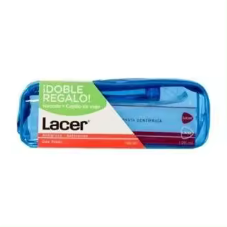 Lacer Neceser + Cepillo Viaje + Pasta 125Ml - 1
