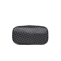 Mochila De Piel De PU Vintage Para Mujer Con Patrón De Diamantes Gran Capacidad Antirrobo Multiusos Para Salidas - details 10