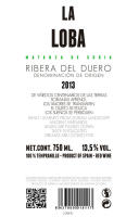 Blanco y Tinto La Loba - Tempranillo - La Bodega de la Loba - Vino Tinto de la Ribera del Duero - details 2