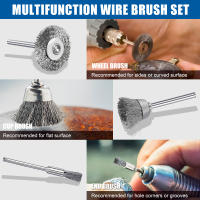 XCAN Discos De Cepillo De Acero Para Pulir 24 Piezas Eliminación De Oxígeno Para Herramienta Rotativa Dremel Conjunto De Cepillos De Metal - details 3