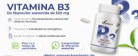 Vitamina B3 Niacina Liberación Sostenida - Soria Natural Energía y Metabolismo Saludable - Salud Cardiovascular y Cerebral - Liberación Sostenida MÁXIMA ABSORCIÓN - 60 comprimidos - details 0