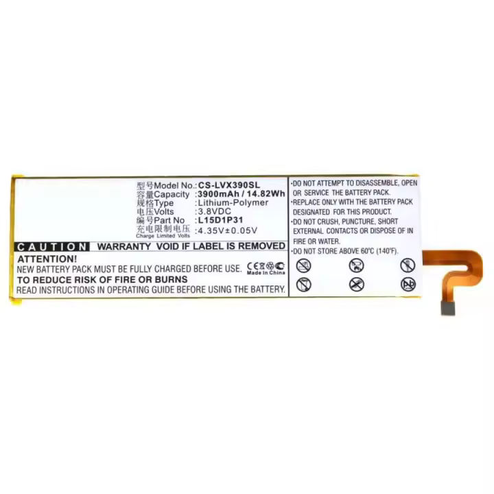 Coreparts Batería Original de Alta Capacidad para Lenovo Tablet - 1