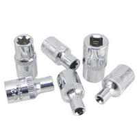 Juego De 6 Piezas De Destornilladores De Encaje 1/4" Con Adaptador De Encastre Torx E4 E5 E6 E7 E8 E10 Herramientas Manuales De Aluminio - details 5