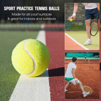 12 Packs De Bolas De Tenis De Entrenamiento Y Ajuste Presión Para Playa Deporte Práctica De Tenis - details 16