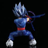 Figura De Acción Dragon Ball Z 24cm Son Gohan Super Saiyan Batalla Ingrediente Anime PVC Modelo De Lucha Contra Cell DBZ Gohan Despertar Juguete Para Coleccionistas - details 8