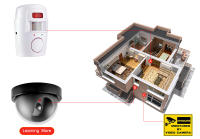 Sistema De Alarma De Seguridad Doméstica Con Sensor Infrarrojo PIR Detector De Movimiento Humano Sirena 105DB Y 2 Mandos Remotos - details 4