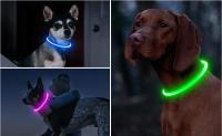 Collar LED Para Perros Y Gatos Con USB Y 3 Modos Luz Brillante Prevenimiento De Pérdida Accesorios Para Mascotas Reflectante Anti-Perdida Para Animales - details 2