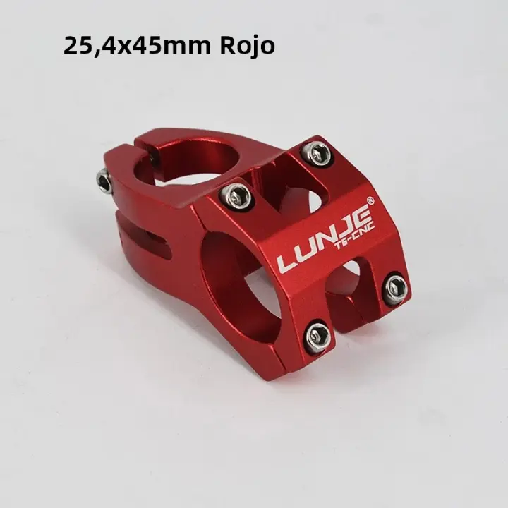 MTB Short Power 31.8 25.4mm Perilla Bicicleta Puente Tubo 45mm Riser Table Montaje En Manillar De Montaña Aleación De Aluminio - 1