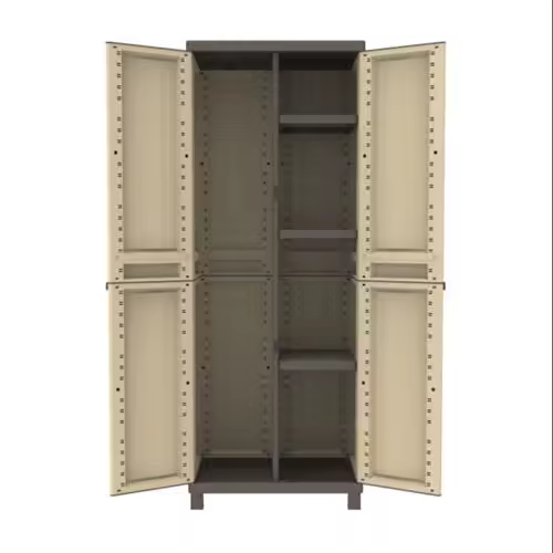 Armario escobero JOBGAR dos puertas 181x68x39cm. Sahara - 1