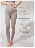 Leggings De Yoga Para Embarazadas Cintura Alta Soporte Para Bello Pierna Delgada Mallas De Maternidad Confort Transpirables Para Todas Las Estaciones - details 6