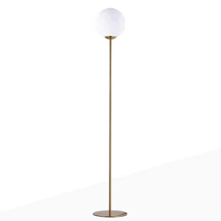 Barcelona LED Lámpara de pie bola cristal "BAILEY" - E27 - 1