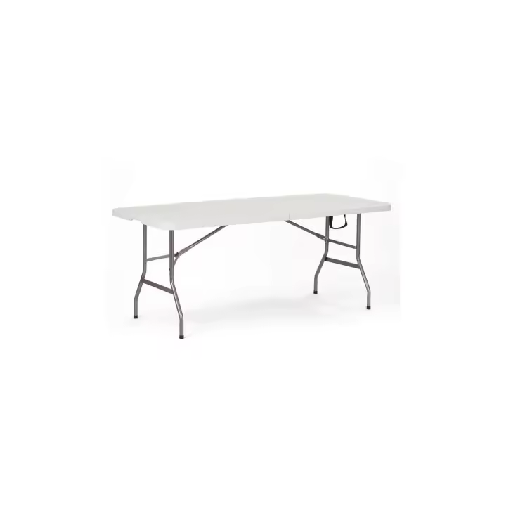 MESA PLEGABLE POLIETILENO CON ASA 120x60x74 cm  - DE SUINPLAS DECORACIONES - 1