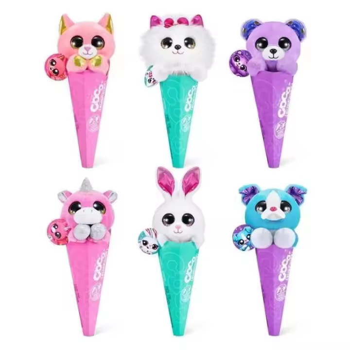 Peluche infantil Zuru Coco con cono multicolor 9601S ZURU modelos surtidos - 1