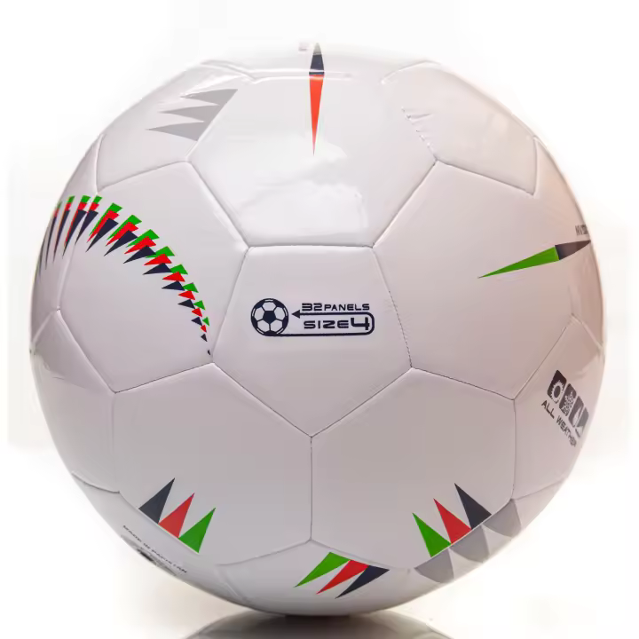 KASIAN Balón Fútbol KS100 Tecnología de Recuperación y Presión Constante Ideal Entrenamiento de Alto Rendimiento Acabado Brillante Color Blanco - 1