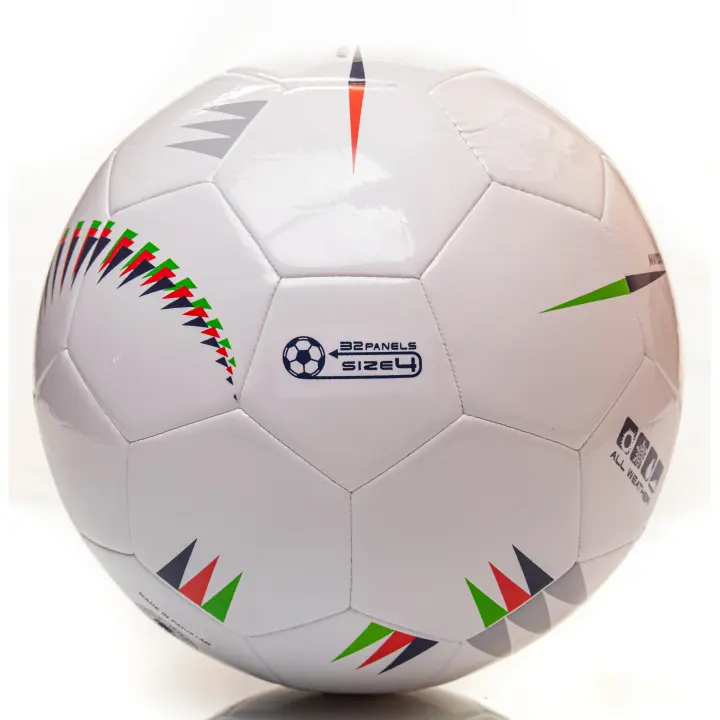 KASIAN Balón Fútbol KS100 Tecnología de Recuperación y Presión Constante Ideal Entrenamiento de Alto Rendimiento Acabado Brillante Color Blanco - 1