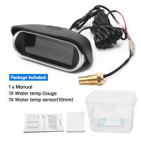 Gauge De Temperatura De Agua Para Coche 2 En 1 Con Sensor De Temperatura Y Voltímetro Digital Horizontal 12v 24v Accesorios De Medidor De Agua - details 10