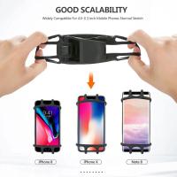 Soporte De Teléfono Móvil Para Bicicleta Y Motocicleta Compatible Con iPhone Samsung Xiaomi Soporte De Celular De Silicona Para Vehículos - details 12