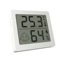 Medidor De Temperatura Y Humedad Digital LCD Estación Climática Para El Hogar Con Luz Trasera Para Habitación De Bebé Medidor De Ambiente Electrónico - details 12