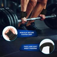 2PCS Gancho De Levantamiento De Peso Con Correas Antideslizantes Para Gimnasio Pull-Ups Powerlifting Y Fitness DEDOMON - details 4