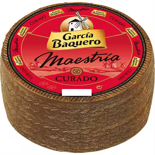 QUESO CURADO GARCIA BAQUERO  3KG ( APROX . ) PIEZA ENTERO - 1