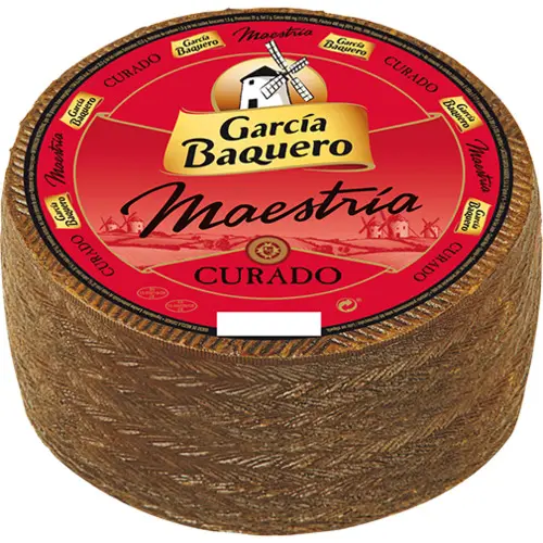 QUESO CURADO GARCIA BAQUERO  3KG ( APROX . ) PIEZA ENTERO - 1