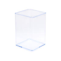Estuche De Plástico Transparente Para Bolígrafos Y Lápices Organizador De Escritorio Moderno Estuche Para Almacenamiento De Estationería - details 7