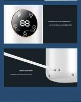 Ventilador USB sin Aspas, aire acondicionado, humidificador, Selección de 6 velidades, Diseño de Control Táctico, habitación, oficina (color: Blanco) - details 0
