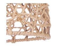 MIRAMAX-Lámpara de techo Ratán Natural Cono Lámparas colgantes de cuerda para isla de cocina,sala de estar,cafetería, bar,25 x 25 x 21 cm. - details 1