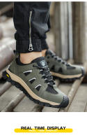 Zapatos De Seguridad Para Hombre Con Punta De Acero Mocasines De Trabajo Ligeros Y Transpirables Antideslizantes Para Adultos - details 20