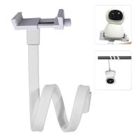 Soporte Universal Para Monitor De Bebé En Blanco Con Cámara Flexible De Silicona Ideal Para Montar IP Cámara Sin Agujeros Soporte Para Cuna - details 0