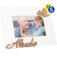 Marco de madera personalizable con foto especial regalo familia, Madre, Padre, Mamá, Papá, Abuelos, Abuelo, Abuela, Tío, Tía - details 5