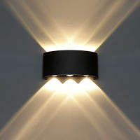 Lámpara De Pared LED Moderna Para Interior Y Exterior Luz Blanca Versátil Para Sala De Estar Corredor Dormitorio Decoración - details 27