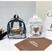 Mochila Grande De Transparencia En Gel Para Moda Bolsa De Compras Estilo Juego Material Principal No Tejido Línea De Color - details 21