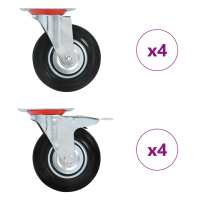 vidaXL Ruedas Giratorias con Diámetro 125mm Manipulación Materiales Mueble Cantidad 4 unidades,  8 unidades,  12 unidades y mas - details 5
