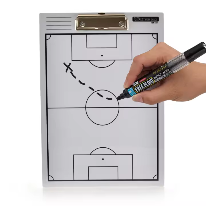 Office Box Tablero/Soporte Táctico para Entrenador Futbol - Baloncesto - Multideporte - 1