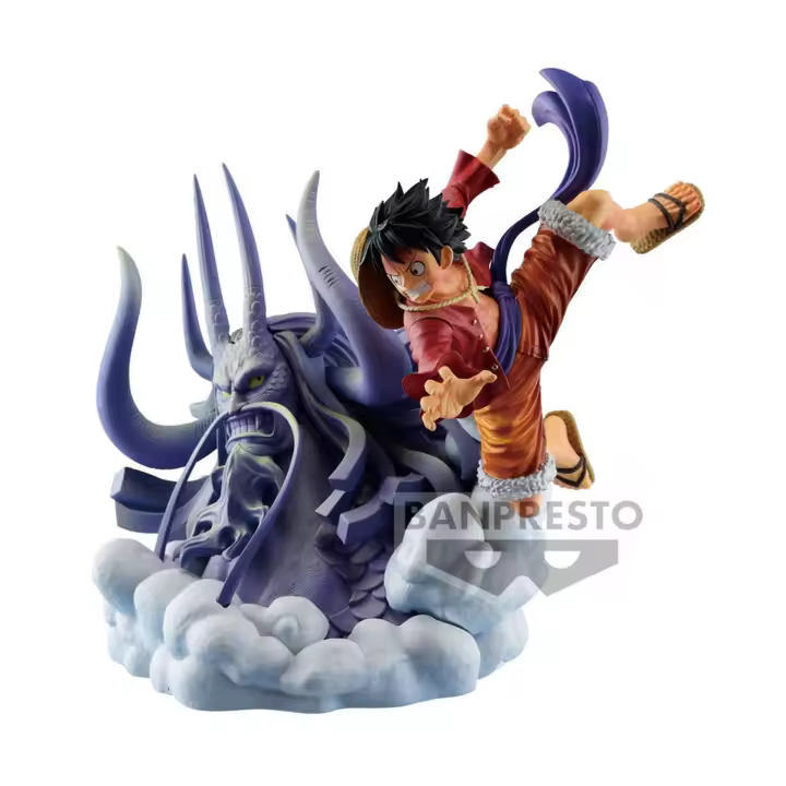 Figura D Luffy Monkey The Brush Dioramatic One Piece 20cm - 1