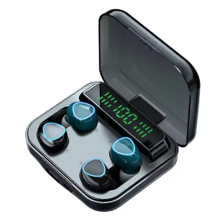M22 Pareja Auriculares Inalámtricos Pantalla Digital Táctil Bluetooth Dual Cancelación de Ruido - 1