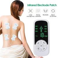 Estimulador muscular Eléctrico therapy digital decenas masajeador micro Corriente 6-velocdad, almohadilla de 4 electrodos, Salud Cuerpo Meridian masajeador - details 4