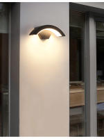 Lámpara De Pared Exterior Impermeable IP65 Con Sensor De Movimiento Radar Iluminación Exterior Para Porche Balcón Jardín Vestíbulo Luz Moderna LED Sin Ajuste Dimmer - details 18