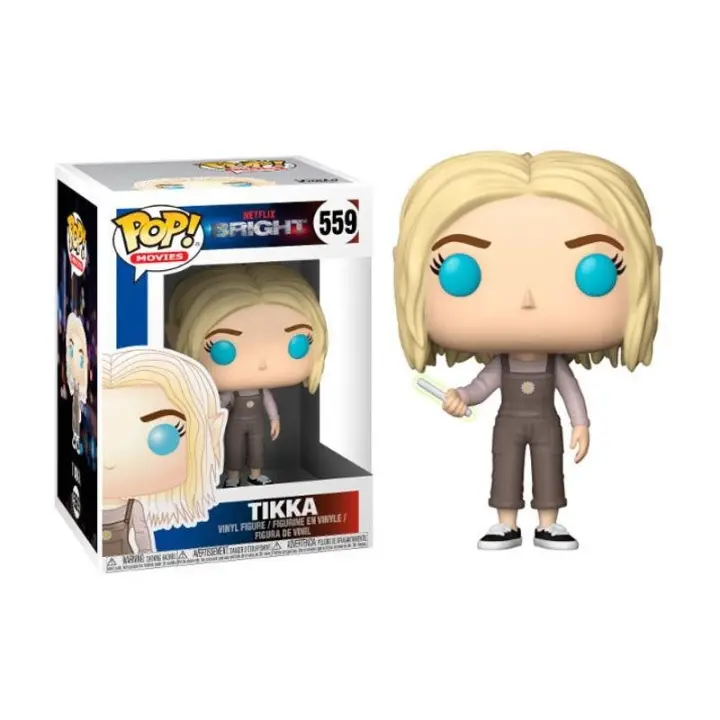 Funko POP! Bright Película - 559 Tikka With Wand - Bright - Figura Coleccionable Oficial - Juguete para Niños y Adultos - Fans - Diversidad de Personajes y Temáticas - 1