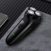Afeitadora Eléctrica Recargable Mini Portátil Para Hombres Cuchilla Flotante Inteligente Regalo Ideal Para El Rostro Material De Acero Inoxidable - details 5