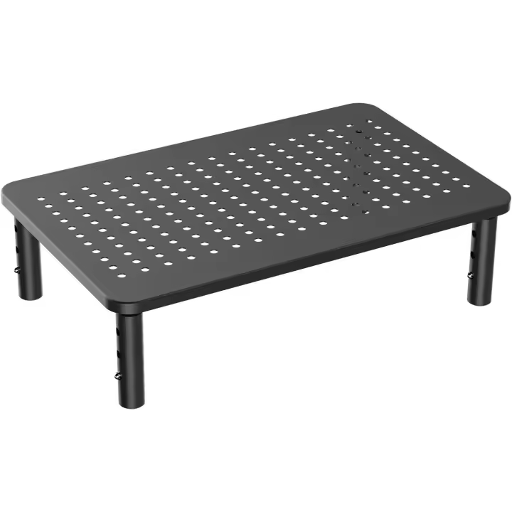 Soporte para monitor: soporte ergonómico ajustable de 3 Alturas para computadora portátil, computadora, impresora - 1