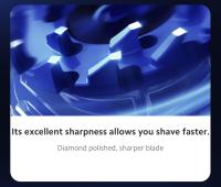 Afeitadora Eléctrica Portátil XIAOMI MIJIA S700 Cabeza Flexible IPX7 Impermeable Afeitadora De Barba Trimmer Corte Washable 30 Días - details 4