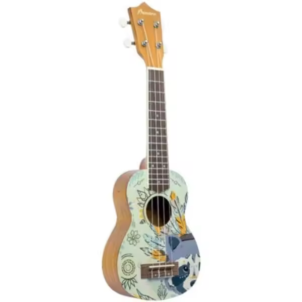 Ukelele Soprano Bamboo B1E-BH Boho - 1