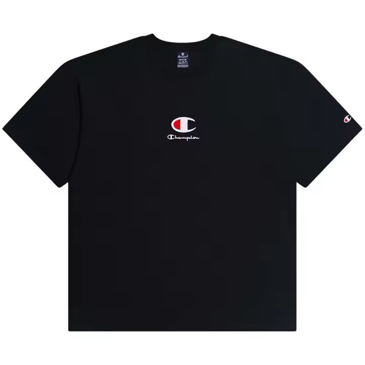 Camiseta de Manga Corta Champion  para hombre en color negro - 1